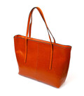 Стильна сумка шоппер із натуральної шкіри 22096 Vintage Руда картинка, зображення, фото