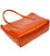 Стильная сумка шоппер из натуральной кожи 22096 Vintage Рыжая картинка, изображение, фото