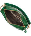 Молодежная сумка через плечо из натуральной кожи 22097 Vintage Зеленая картинка, изображение, фото