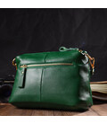Молодіжна сумка через плече з натуральної шкіри 22097 Vintage Зелена картинка, зображення, фото
