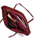 Практичная сумка шоппер из натуральной кожи 22103 Vintage Коричневая картинка, изображение, фото