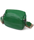 Модная женская сумка через плечо из натуральной кожи 22124 Vintage Зеленая картинка, изображение, фото