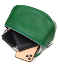 Модна жіноча сумка через плече з натуральної шкіри 22124 Vintage Зелена картинка, зображення, фото