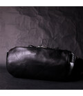 Оригинальная сумка через плече из натуральной кожи GRANDE PELLE 11649 Черная картинка, изображение, фото
