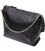 Якісна жіноча сумка з натуральної шкіри GRANDE PELLE 11655 Чорна картинка, зображення, фото