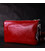 Яркий женский клатч из натуральной кожи GRANDE PELLE 11670 Красный картинка, изображение, фото