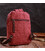Надежная сумка-рюкзак с двумя отделениями из плотного текстиля Vintage 22164 Бордовый картинка, изображение, фото