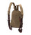 Мужская практичная сумка через плечо с уплотненной спинкой Vintagе 22174 Оливковый картинка, изображение, фото