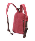 Мужская стильная сумка через плечо с уплотненной спинкой Vintagе 22175 Бордовый картинка, изображение, фото