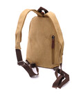 Надійна сумка для чоловіків через плече з ущільненою спинкою Vintagе 22178 Пісочний картинка, зображення, фото
