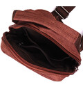 Плечева сумка для чоловіків із щільного текстилю Vintage 22186 Коричневий картинка, зображення, фото