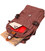 Плечева сумка для чоловіків із щільного текстилю Vintage 22186 Коричневий картинка, зображення, фото