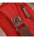 Стильна плечова сумка для чоловіків із щільного текстилю Vintage 22189 Бордовий картинка, зображення, фото