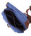 Цікава плечова сумка для чоловіків із щільного текстилю Vintage 22190 Синій картинка, зображення, фото