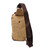 Интересная мужская сумка через плечо из плотного текстиля Vintage 22194 Песочный картинка, изображение, фото