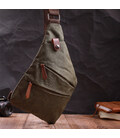 Удобная сумка через плечо для мужчин из текстиля Vintage 22197 Оливковый картинка, изображение, фото