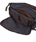 Мужская сумка мессенджер из плотного текстиля Vintage 22204 Черный картинка, изображение, фото