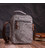 Небольшая мужская сумка из плотного текстиля Vintage 22217 Серый картинка, изображение, фото