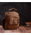 Практична невелика чоловіча сумка із щільного текстилю Vintage 22220 Коричневий картинка, зображення, фото
