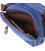 Удобная небольшая мужская сумка из плотного текстиля Vintage 22221 Синий картинка, изображение, фото