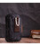 Сумка-чохол на пояс з металевим карабіном із текстилю Vintage 22223 Чорний картинка, зображення, фото