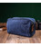 Зручна барсетка для чоловіків на два відділення із якісного текстилю Vintage 22234 Синій картинка, зображення, фото