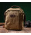 Вертикальна сумка для чоловіків із текстилю Vintage 22239 Пісочний картинка, зображення, фото