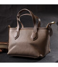 Женская сумка с двумя ручками из натуральной кожи Vintage 22283 Бежевая картинка, изображение, фото