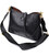 Жіноча сумка з оригінальною застібкою ґудзиком з натуральної шкіри Vintage 22319 Чорна картинка, зображення, фото