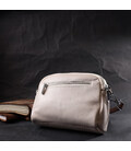 Маленькая повседневная сумка для женщин из натуральной кожи Vintage 22323 Белая картинка, изображение, фото