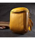 Оригинальная сумка для женщин из мягкой натуральной кожи Vintage 22342 Желтый картинка, изображение, фото