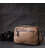 Шкіряна жіноча сумка через плече на одне відділення Vintage 22386 Бежева картинка, зображення, фото