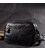 Классическая кожаная женская сумка через плечо на одно отделение Vintage 22387 Черная картинка, изображение, фото
