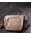 Полукруглая сумка кросс-боди для женщин из натуральной кожи Vintage 22392 Бежевая картинка, изображение, фото