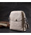 Жіноча невелика вертикальна сумка на два відділення з натуральної шкіри Vintage 22401 Біла картинка, зображення, фото