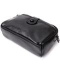 Дивовижна жіноча шкіряна сумка з глянсовою поверхнею Vintage 22422 Чорний картинка, зображення, фото