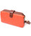 Яскравий клатч з цікавою клямкою з натуральної шкіри Vintage 22424 Оранжевий картинка, зображення, фото