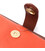 Яркий клатч с интересной защелкой из натуральной кожи Vintage 22424 Оранжевый картинка, изображение, фото