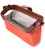 Яркий клатч с интересной защелкой из натуральной кожи Vintage 22424 Оранжевый картинка, изображение, фото