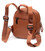 Невеликий стильний рюкзак з натуральної шкіри Vintage 22433 Коричневий картинка, зображення, фото