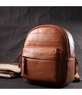 Небольшой стильный рюкзак из натуральной кожи Vintage 22433 Коричневый картинка, изображение, фото