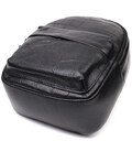 Компактний стильний рюкзак з натуральної шкіри Vintage 22434 Чорний картинка, зображення, фото