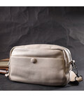 Якісна сумка для жінок з натуральної м'якої шкіри Vintage 22438 Біла картинка, зображення, фото