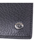 Чоловічий гаманець ST Leather 18319 (ST160) шкіряний Чорний картинка, зображення, фото