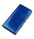 Кошелек женский ST Leather 18394 (S3001A) вместительный Синий картинка, изображение, фото