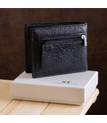 Компактный мужской кошелек с зажимом ST Leather 18837 Черный картинка, изображение, фото