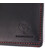 Оригинальное портмоне комби унисекс на магните GRANDE PELLE 11207 Черное картинка, изображение, фото
