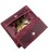 Оригинальное портмоне женское с накладной монетницей GRANDE PELLE 11225 Бордовое картинка, изображение, фото