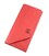 Кожний горизонтальний клатч з італійської шкіри GRANDE PELLE 11216 Червоний картинка, зображення, фото