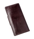 Бумажник вертикальный из кожи алькор на кнопках SHVIGEL 16171 Коричневый картинка, изображение, фото